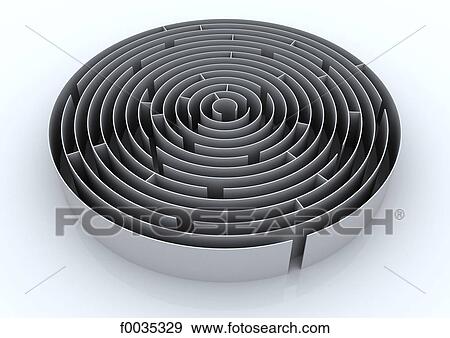 Digital creation: labyrinth View Large Photo Image Stock Photo - Digital creation: labyrinth. Fotosearch