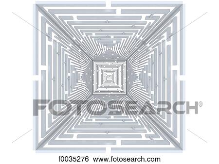 Digital creation: labyrinth View Large Photo Image Stock Photograph - Digital creation: labyrinth. Fotosearch