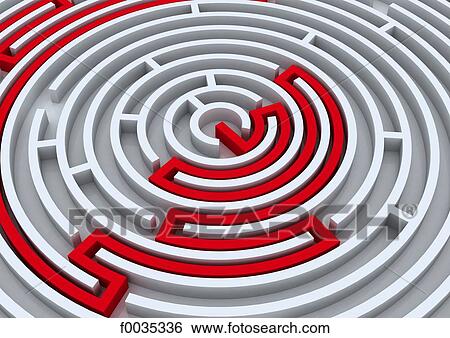 Digital creation: labyrinth View Large Photo Image Stock Photograph - Digital creation: labyrinth. Fotosearch