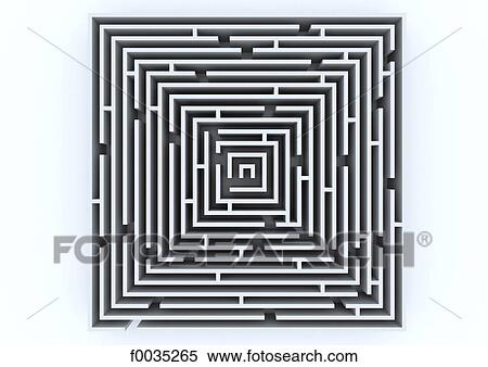 Digital creation: labyrinth View Large Photo Image Stock Photography - Digital creation: labyrinth. Fotosearch