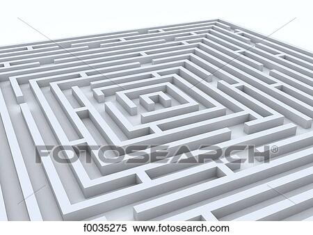 Digital creation: labyrinth View Large Photo Image Stock Photography - Digital creation: labyrinth. Fotosearch
