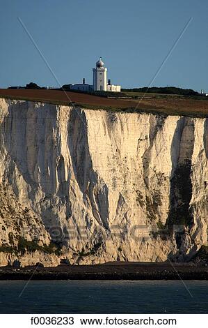 Stock Image - England, Kent, cliffs of Dover. Fotosearch