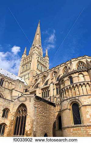England, Norfolk, Norwich, cathedral View Large Photo Image Stock Image - England, Norfolk, Norwich, cathedral. Fotosearch