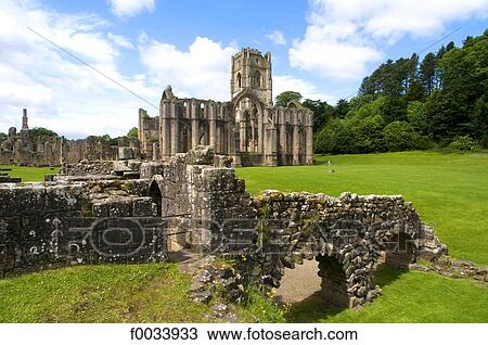 England, North Yorkshire, Fountains abbey View Large Photo Image Stock Image - England, North Yorkshire, Fountains abbey. Fotosearch