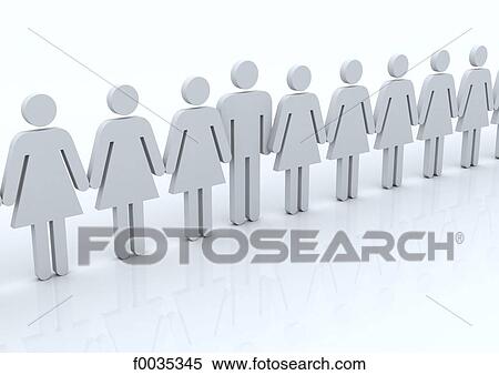 Feminine and masculine symbols: line View Large Photo Image Stock Photography - Feminine and masculine symbols: line. Fotosearch