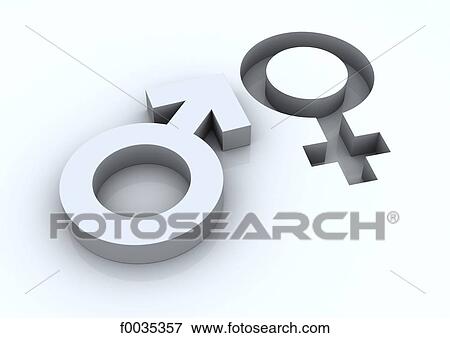 Feminine and masculine symbols View Large Photo Image Stock Photo - Feminine and masculine symbols. Fotosearch