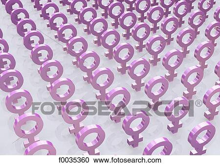 Feminine symbols View Large Photo Image Stock Image - Feminine symbols. Fotosearch