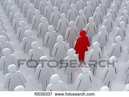 Stock Photo - Feminine symbols. Fotosearch