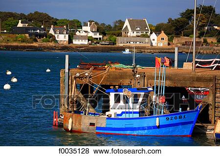 France, Brittany, La Trinite sur Mer, port View Large Photo Image Stock Photo - France, Brittany, La Trinite sur Mer, port. Fotosearch