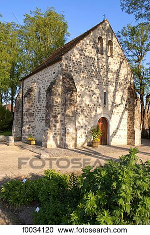 Stock Image - France, Ile de France, Milly-la-Foret, St Blaise des simples chapel. Fotosearch