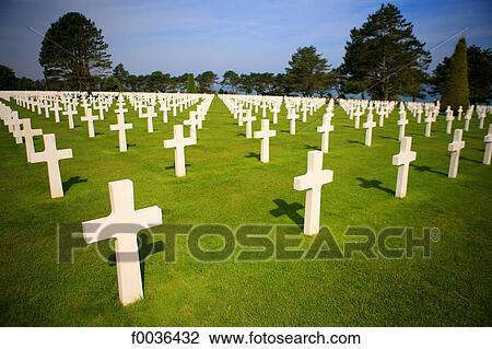 France, Normandy, Colleville sur Mer, american cemetary View Large Photo Image Stock Image - France, Normandy, Colleville sur Mer, american cemetary. Fotosearch