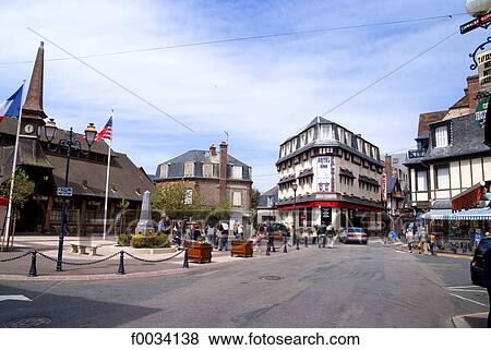 Stock Photo - France, Normandy, Etretat. Fotosearch