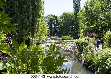 France, Normandy, Giverny, gardens of Claude Monet View Large Photo Image Stock Image - France, Normandy, Giverny, gardens of Claude Monet. Fotosearch