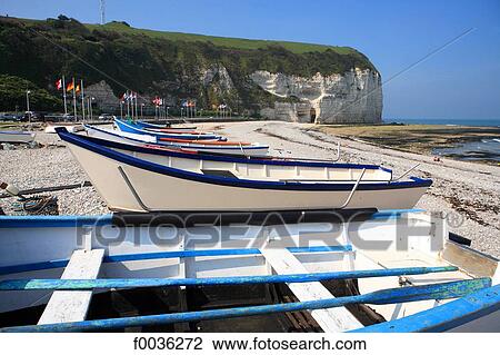 France, Normandy, Yport, the beach View Large Photo Image Stock Image - France, Normandy, Yport, the beach. Fotosearch