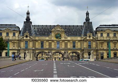 France, Paris (75), Ile de France, pont du carrousel and the Louvre View Large Photo Image Stock Image - France, Paris (75), Ile de France, pont du carrousel and the Louvre. Fotosearch