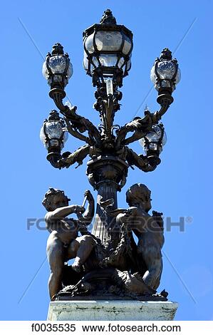 France, Paris (75), Ile de France, pont Alexandre III, detail View Large Photo Image Stock Photography - France, Paris (75), Ile de France, pont Alexandre III, detail. Fotosearch