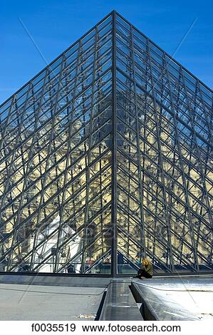 France, Paris (75), Ile de France, Louvre, the pyramid View Large Photo Image Stock Photo - France, Paris (75), Ile de France, Louvre, the pyramid. Fotosearch