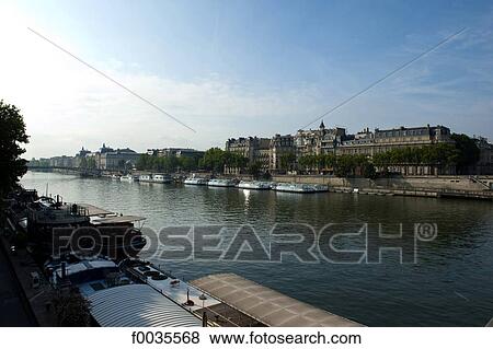 France, Paris (75), Ile de France, barges View Large Photo Image Stock Photo - France, Paris (75), Ile de France, barges. Fotosearch