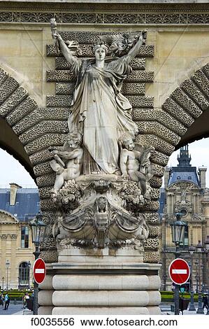France, Paris (75), Ile de France, entrance of the Louvre in front of the pont du carrousel View Large Photo Image Stock Photograph - France, Paris (75), Ile de France, entrance of the Louvre in front of the pont du carrousel. Fotosearch