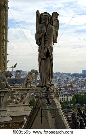 France, Paris (75), Ile de France, Notre Dame, statue View Large Photo Image Stock Photography - France, Paris (75), Ile de France, Notre Dame, statue. Fotosearch