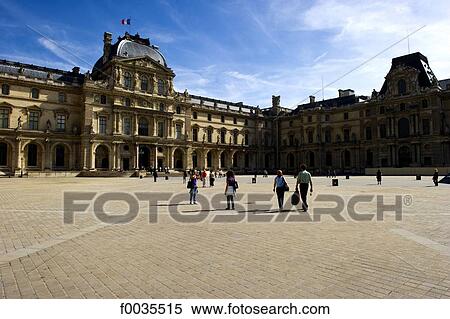 Stock Photography - France, Paris (75), Ile de France, the Louvre. Fotosearch