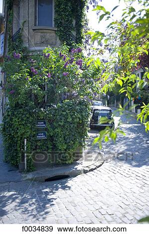France, Paris, Butte-aux-Cailles View Large Photo Image Stock Photo - France, Paris, Butte-aux-Cailles. Fotosearch
