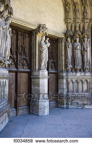 France, Paris, church of saint germain l'auxerrois, entrance View Large Photo Image Stock Photo - France, Paris, church of saint germain l'auxerrois, entrance. Fotosearch