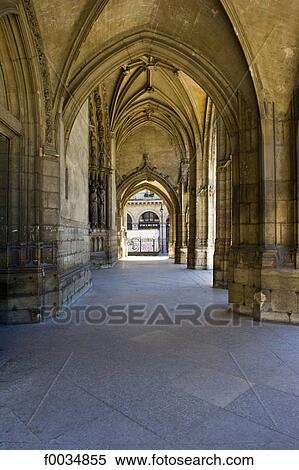 Stock Photography - France, Paris, church of saint germain l'auxerrois. Fotosearch