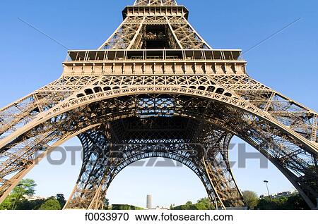 Stock Image - France, Paris, Eiffel tower. Fotosearch