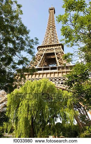 Stock Image - France, Paris, Eiffel tower. Fotosearch