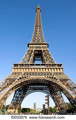 Stock Photography - France, Paris, Eiffel tower. Fotosearch