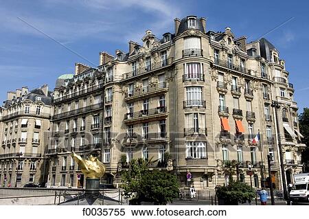 Stock Photography - France, Paris, flame of liberty. Fotosearch
