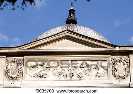 Stock Photo - France, Paris, fontaine des innocents, detail. Fotosearch