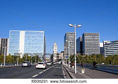 France, Paris, gare de Lyon, veiw from Charles de Gaulle bridge View Large Photo Image Stock Image - France, Paris, gare de Lyon, veiw from Charles de Gaulle bridge. Fotosearch