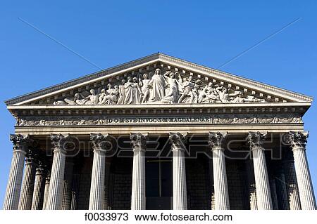 Stock Image - France, Paris, la madeleine. Fotosearch