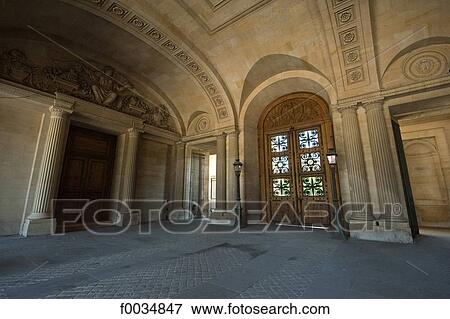 France, Paris, Louvre, east entrance View Large Photo Image Stock Photo - France, Paris, Louvre, east entrance. Fotosearch