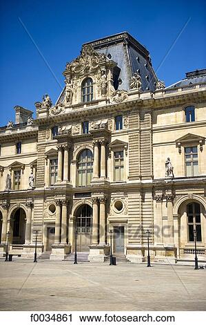 France, Paris, Louvre View Large Photo Image Stock Image - France, Paris, Louvre. Fotosearch
