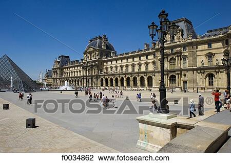 France, Paris, Louvre View Large Photo Image Stock Image - France, Paris, Louvre. Fotosearch