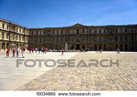 Stock Photography - France, Paris, Louvre. Fotosearch