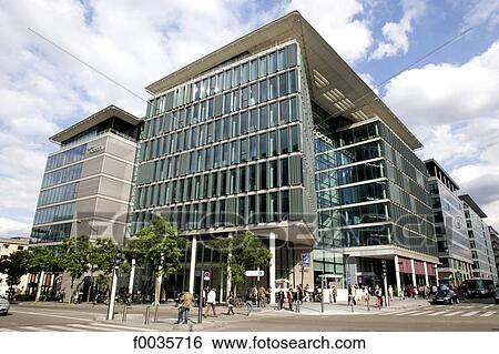 France, Paris, modern building View Large Photo Image Stock Photograph - France, Paris, modern building. Fotosearch
