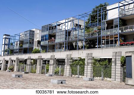France, Paris, near La Villette View Large Photo Image Stock Image - France, Paris, near La Villette. Fotosearch