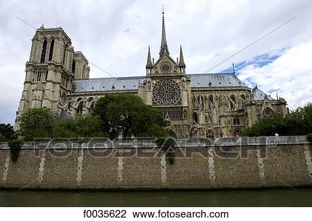 Stock Image - France, Paris, Notre Dame. Fotosearch