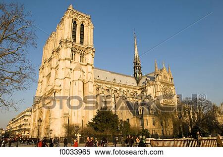 Stock Photography - France, Paris, Notre-Dame. Fotosearch
