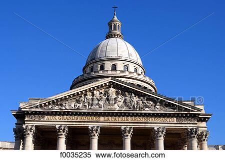 France, Paris, Pantheon View Large Photo Image Stock Photography - France, Paris, Pantheon. Fotosearch