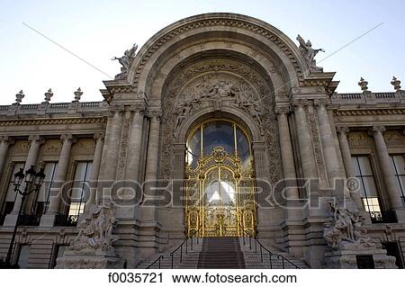 Stock Image - France, Paris, Petit Palais. Fotosearch