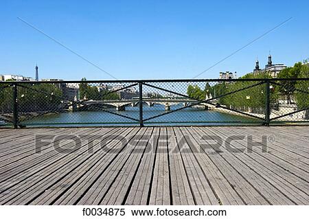 Stock Photography - France, Paris, pont des arts. Fotosearch