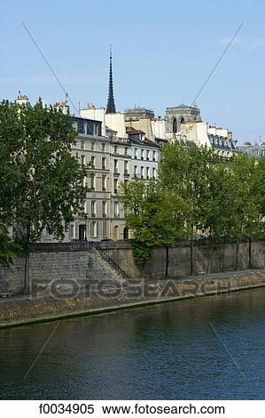 France, Paris, quai des célestins View Large Photo Image Stock Photography - France, Paris, quai des célestins. Fotosearch