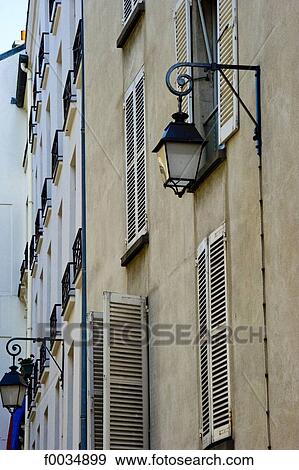Stock Photo - France, Paris, quartier Saint Paul. Fotosearch