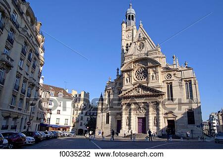 France, Paris, Saint Etienne du Mont church View Large Photo Image Stock Image - France, Paris, Saint Etienne du Mont church. Fotosearch