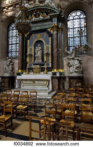France, Paris, Saint Paul's church, chapel in the transept View Large Photo Image Stock Image - France, Paris, Saint Paul's church, chapel in the transept. Fotosearch